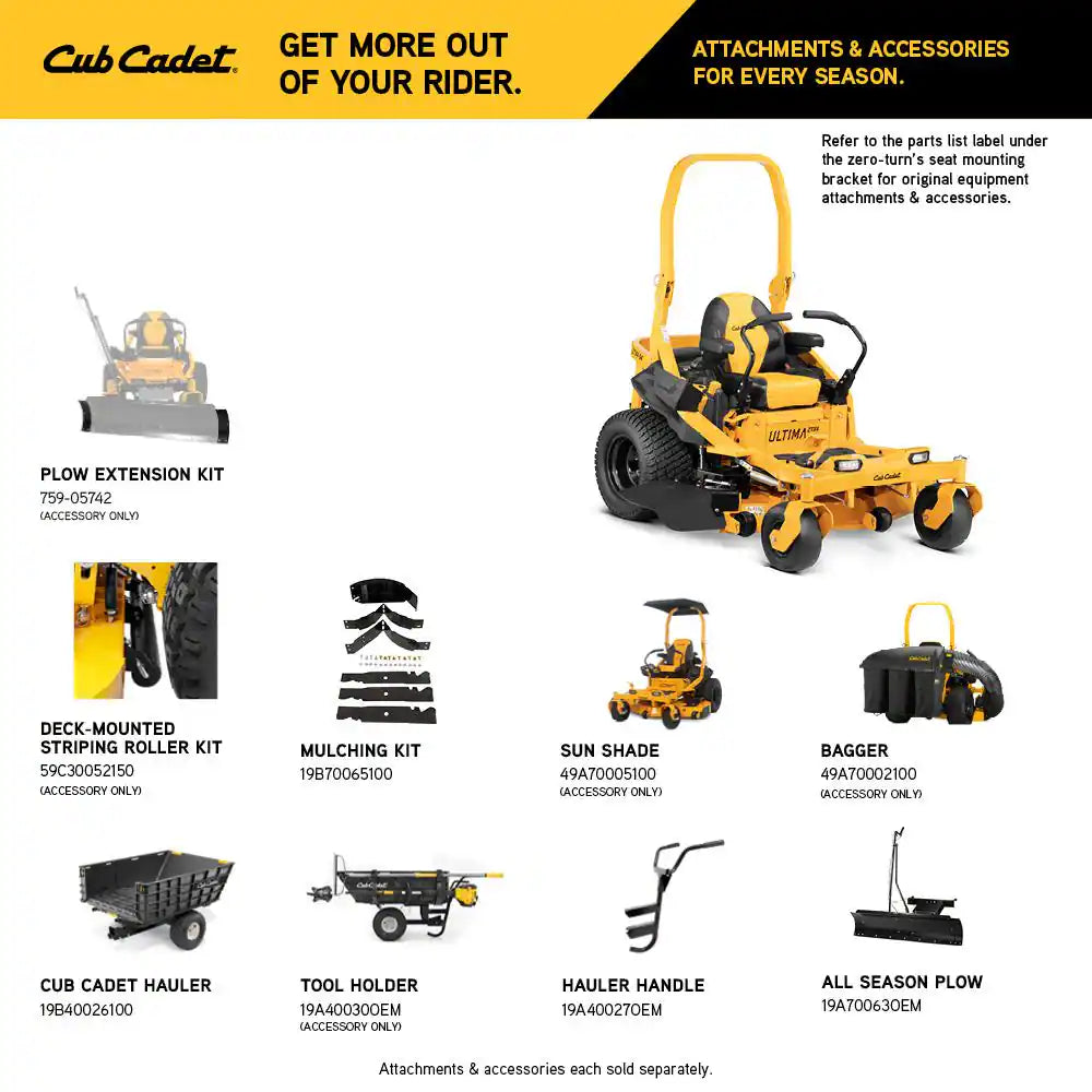 Ultima ZTX5 60 In. Fab Deck 24 HP V-Twin Kawasaki Zero Turn Mower with Roll over Protection and Front Wheel Suspension