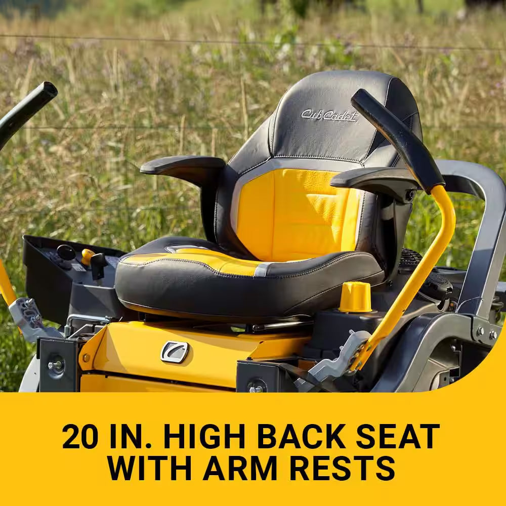 Ultima Z3 50In. Fabricated Deck 24HP V-Twin Kawasaki FR Series Engine Gas Zero Turn Lawn Mower W/Front Wheel Suspension