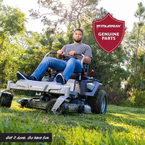 42 In. 19.0 HP Riding Lawn Tractor Mower, Mulching Kit and Double Bagger for 42 In. Deck Combo